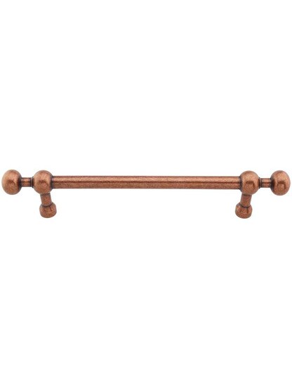 Somerset Weston Cabinet Pull - 7 inch Center-to-Center in Old English Copper.